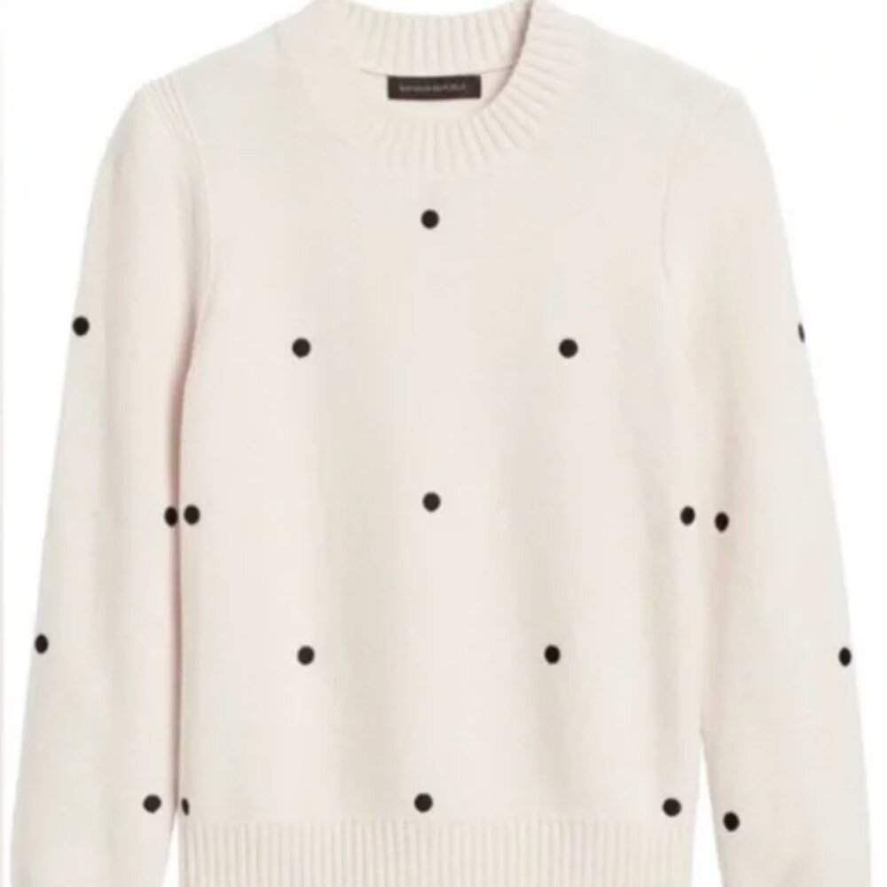 Banana Republic Polka Dot Sweater